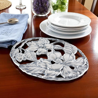 Magnolia Trivet Decorative Table Accent