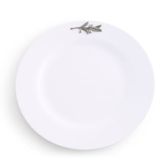 Olive Melamine Lunch Plates | Set of 4, Outdoor Chic