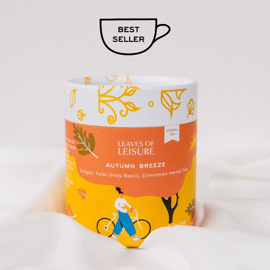 Autumn Breeze Herbal Tea | Warm Caffeine-Free Fall Blend