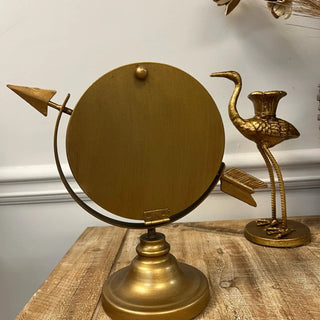 Vintage-Style Decorative Tabletop Clock
