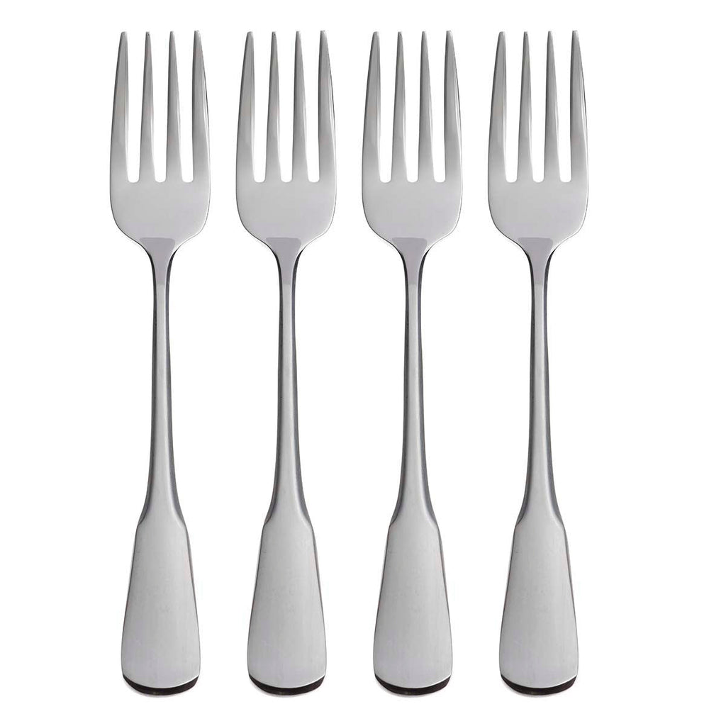 Oneida Colonial Boston Salad Forks, Set of 4, 18/0 stainless steel