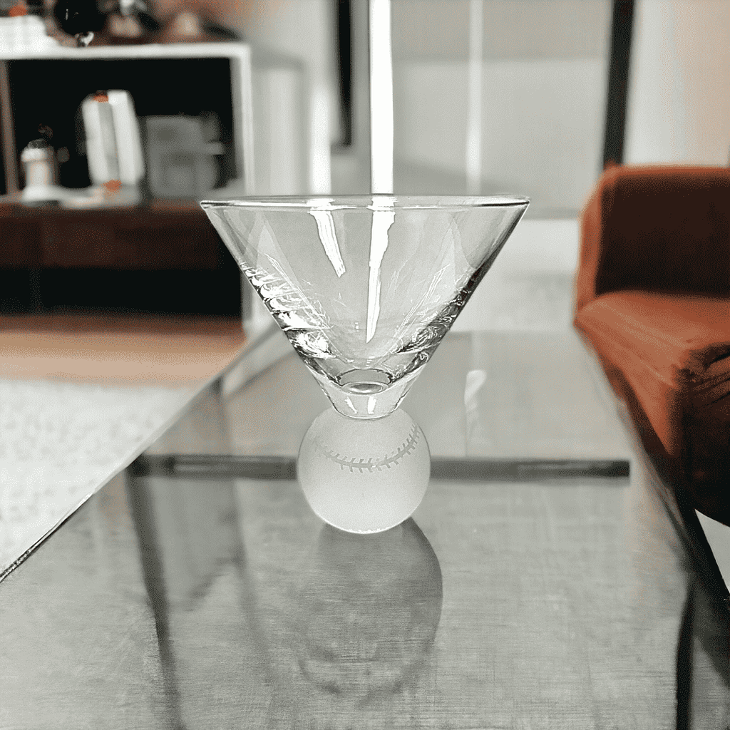 Baseball Martini Glasses – Set of 2
