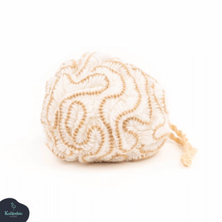 Organic Cotton Shower Pouf | Eco-Friendly Bath Loofah