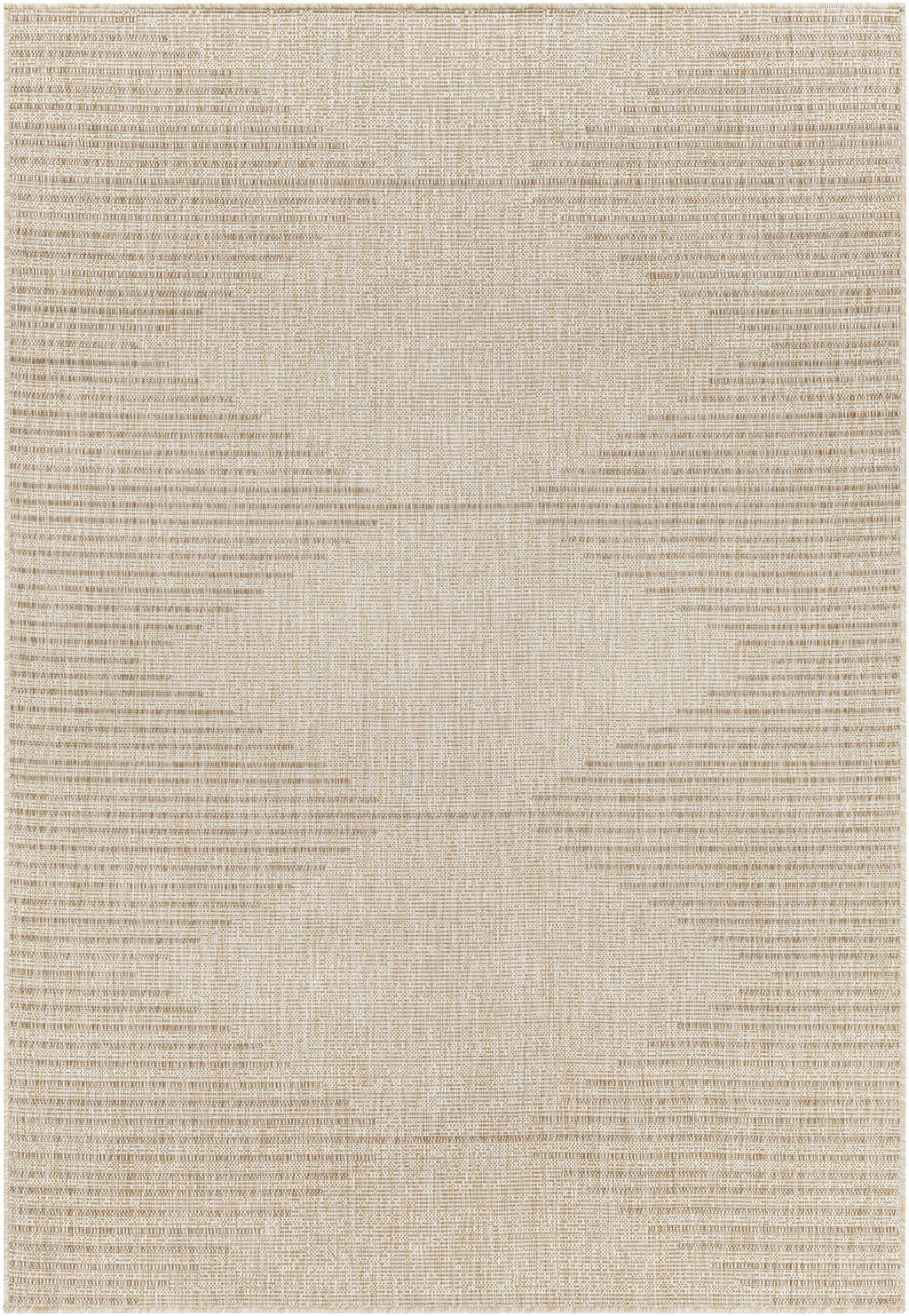 Stephan Beige Outdoor Rug – Durable Neutral Patio Carpet for Outdoors