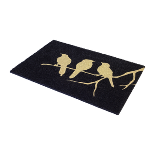 Birds on a Branch Natural Coir Doormat