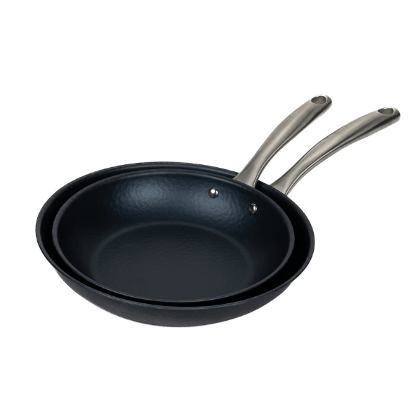 Black Angus Carbon Steel Frying Pan – Heavy-Duty Fry Pan for Professional Cooking