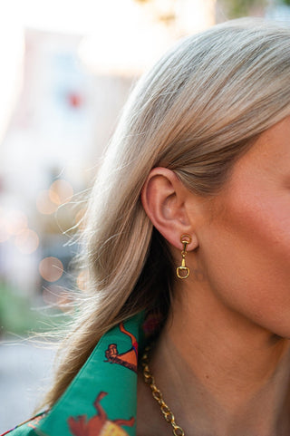 Blair Small Snaffle Bit Earrings