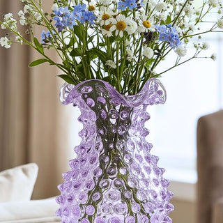 Hobnail Glass Vase in Lilac Bloom – Petal