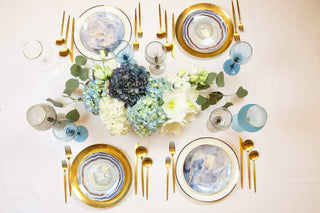 Modern Black Smoke Glasses Set of 4 | Contemporary Smoked Glass Drinkware