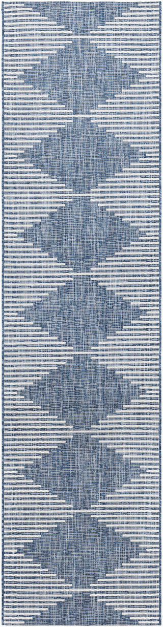Stephan Navy Outdoor Rug – Durable Weather-Resistant Patio Carpet