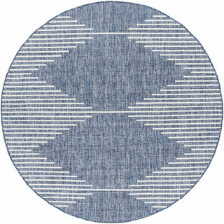 Stephan Navy Outdoor Rug – Durable Weather-Resistant Patio Carpet