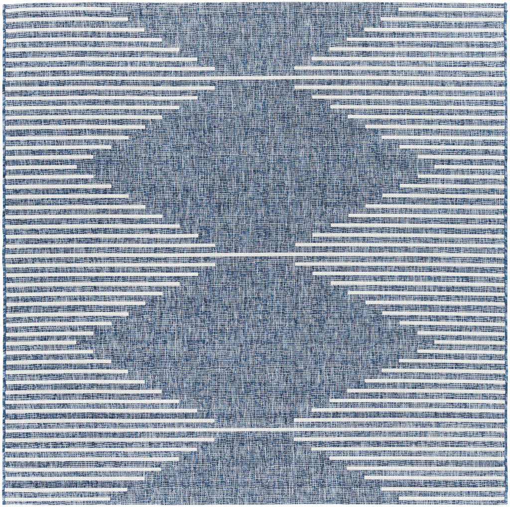Stephan Navy Outdoor Rug – Durable Weather-Resistant Patio Carpet