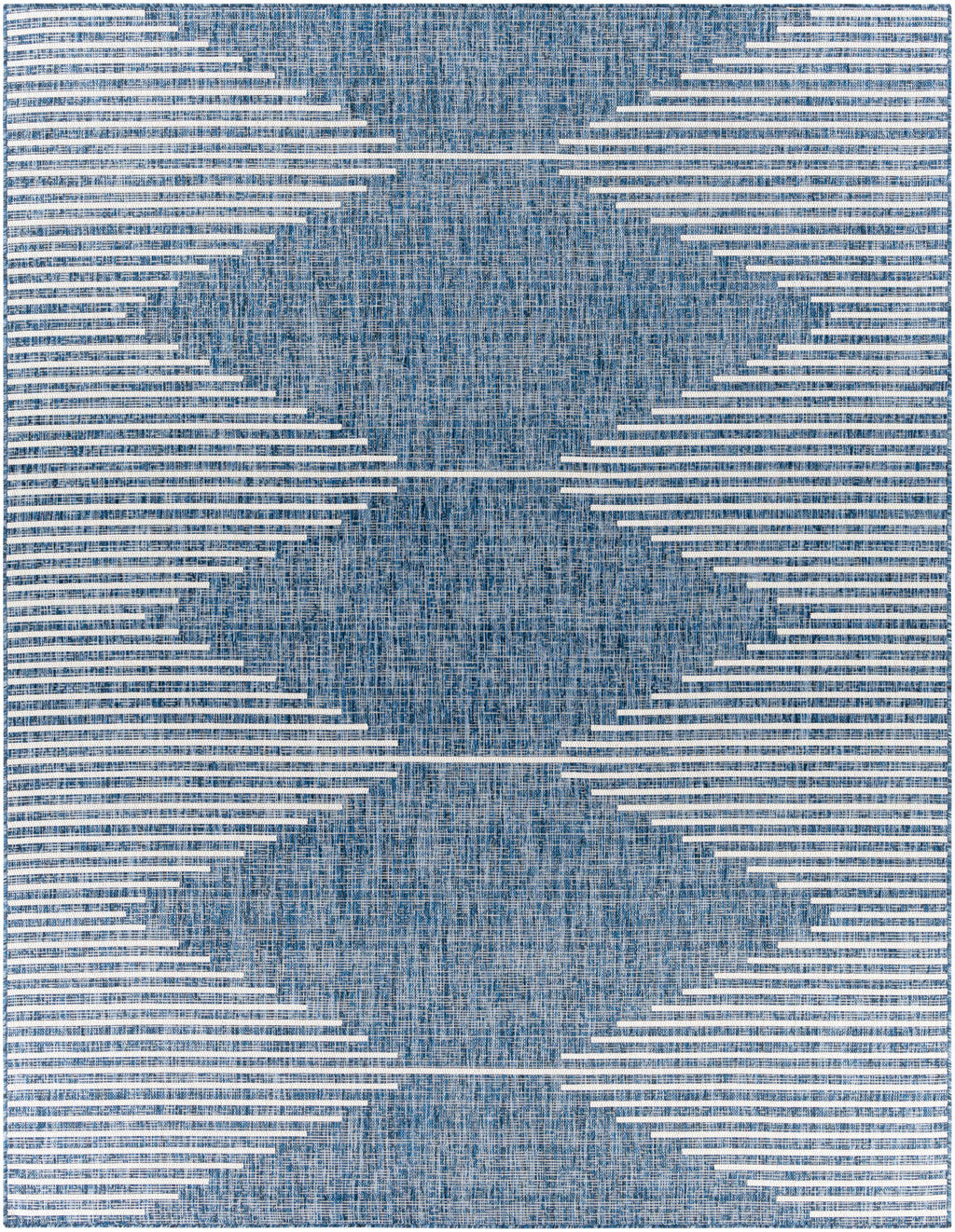 Stephan Navy Outdoor Rug – Durable Weather-Resistant Patio Carpet