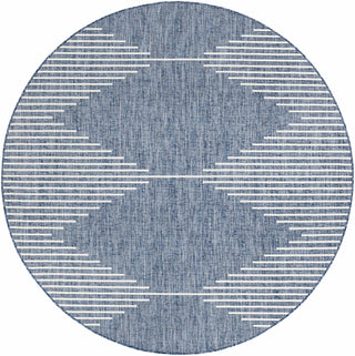 Stephan Navy Outdoor Rug – Durable Weather-Resistant Patio Carpet
