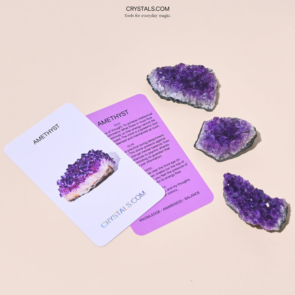 Brazilian Amethyst Cluster | Natural Purple Healing Crystal