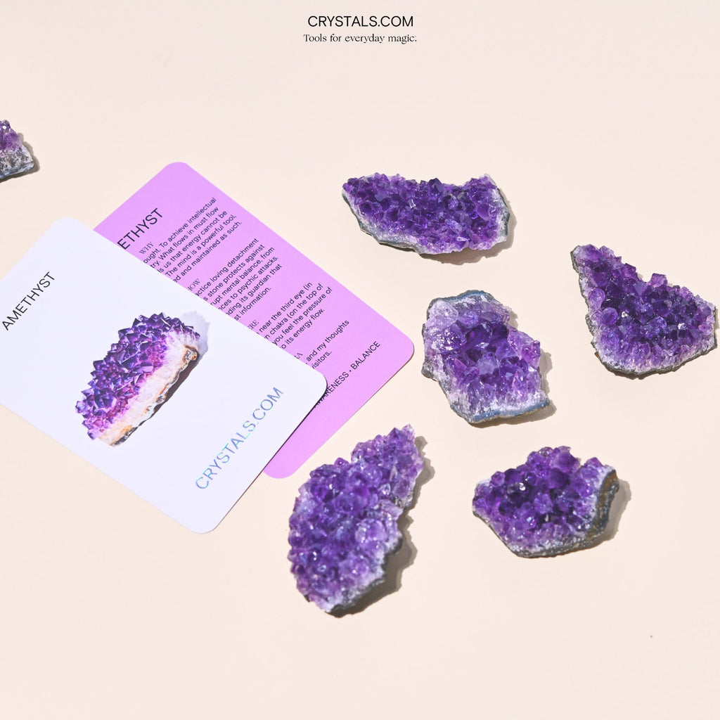Brazilian Amethyst Cluster | Natural Purple Healing Crystal
