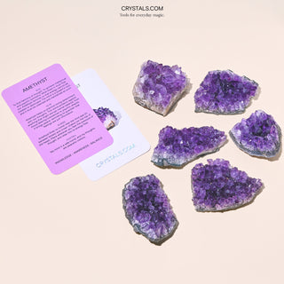 Brazilian Amethyst Cluster | Natural Purple Healing Crystal