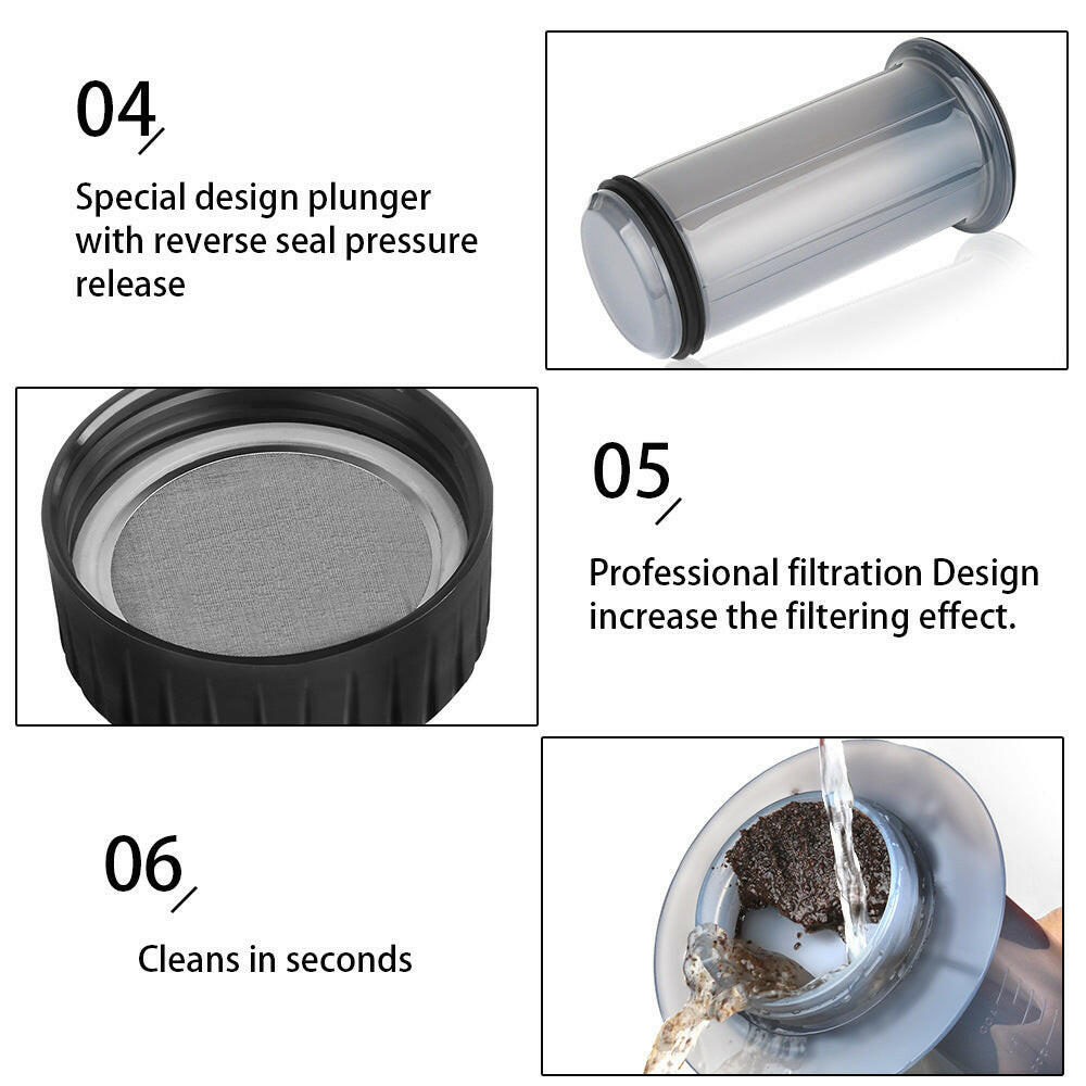 Portable AeroPress Coffee Maker – Hand Coffee Brewer