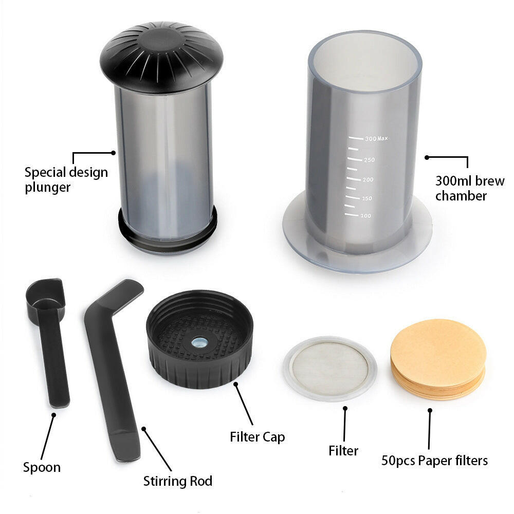 Portable AeroPress Coffee Maker – Hand Coffee Brewer