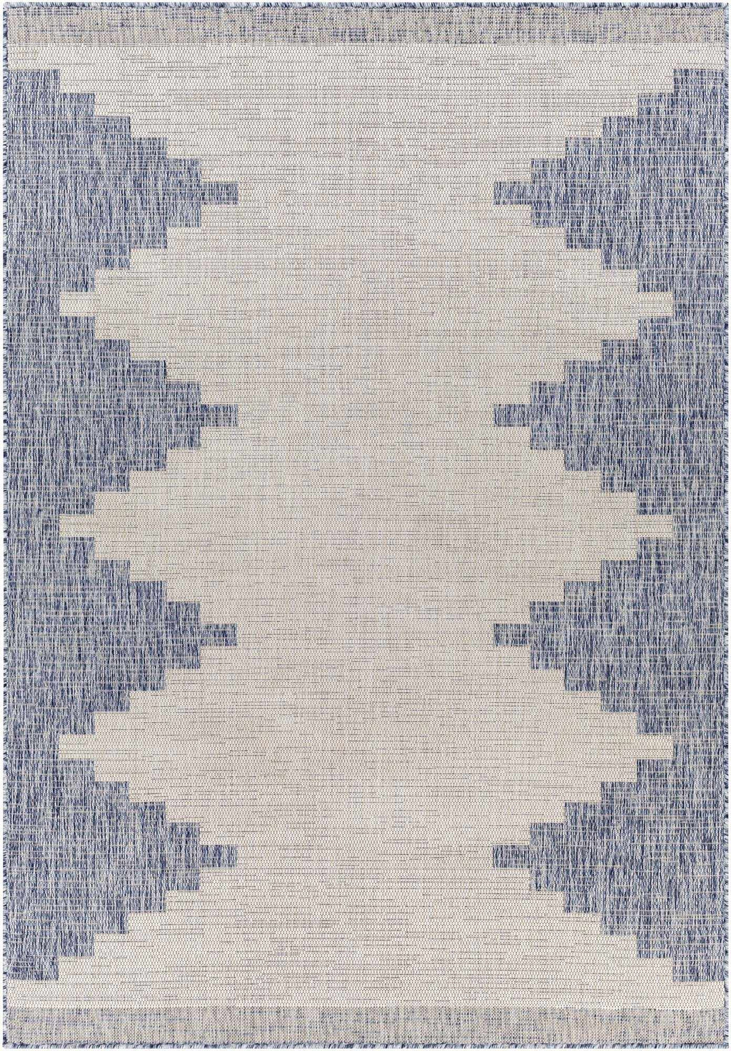 Djugun Blue Outdoor Rug – Durable Weather-Resistant Patio Carpet