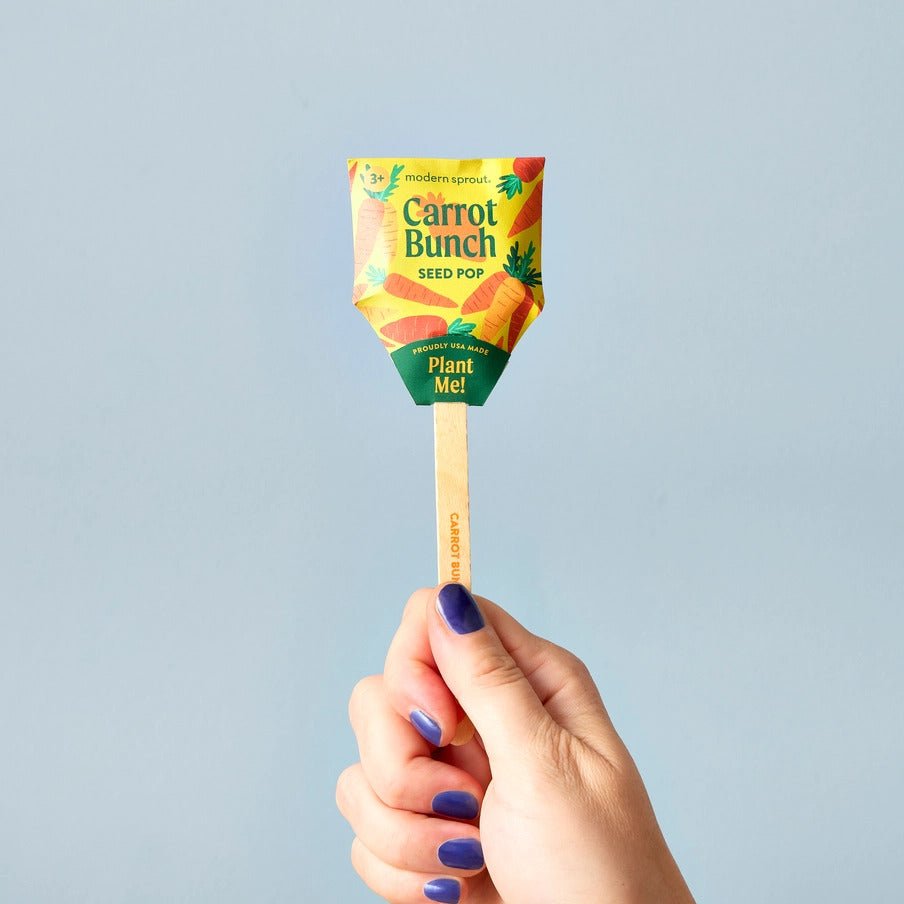 Carrot Bunch Seed Pop โ Grow Your Own Crunchy Carrots! - Anara Lifestyle