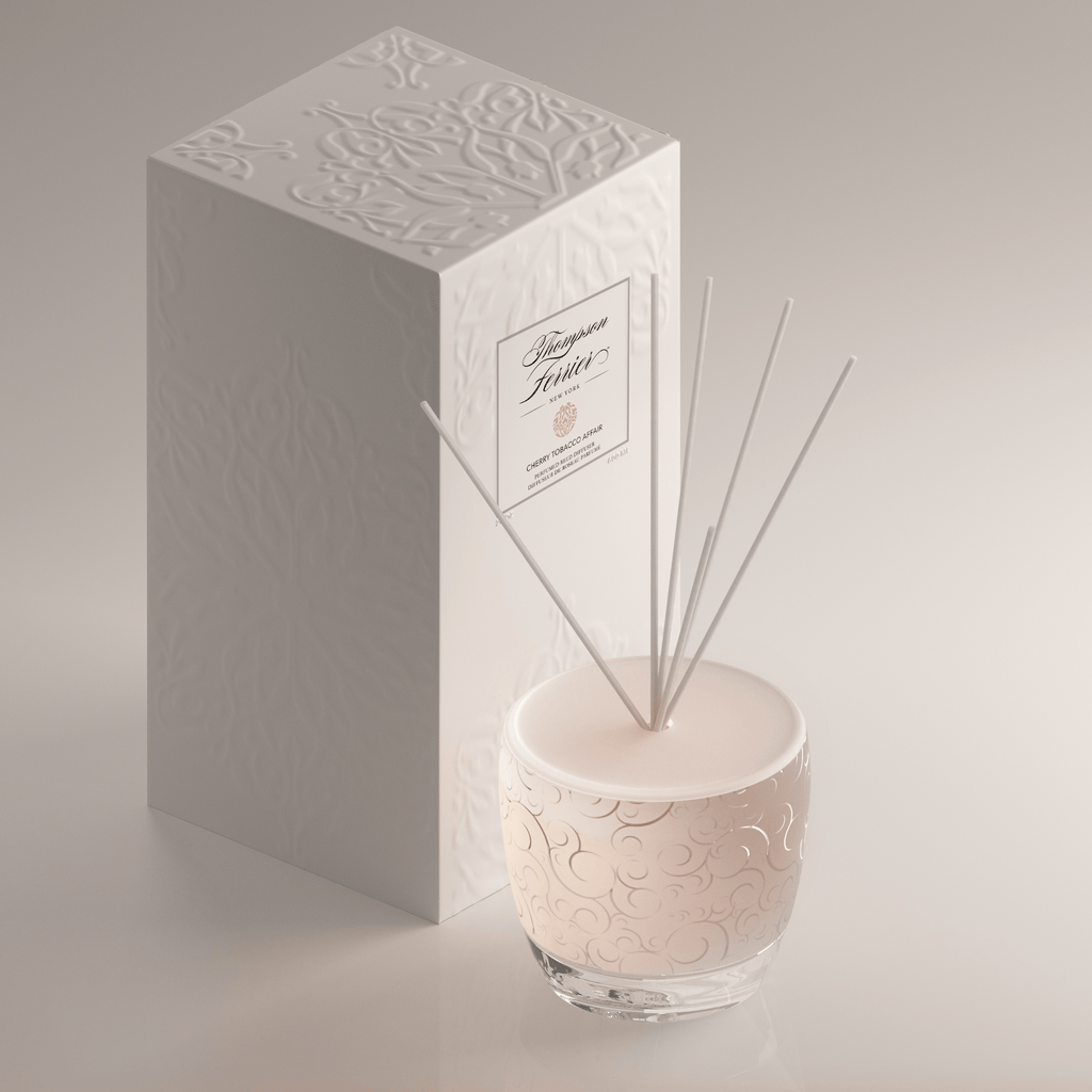 Cherry Tobacco Affair Reed Diffuser – Rich Tobacco & Cherry Home Fragrance