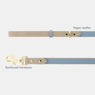 Cupertino Vegan Leather Dog Leash 4ft | Soft, Stylish & Comfortable