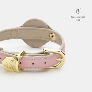 AirTag Enabled Vegan Leather Dog Collar – Cupertino | Smart & Stylish Pet Accessory
