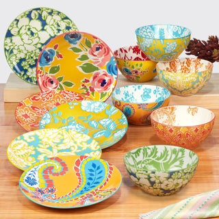 Damask Floral All Purpose Bowl 6