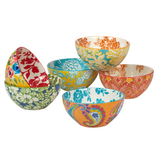 Damask Floral All Purpose Bowl 6