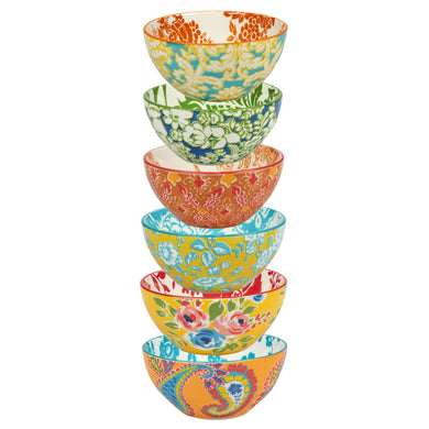 Damask Floral All Purpose Bowl 6