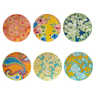 Damask Floral Salad Plate 8.5