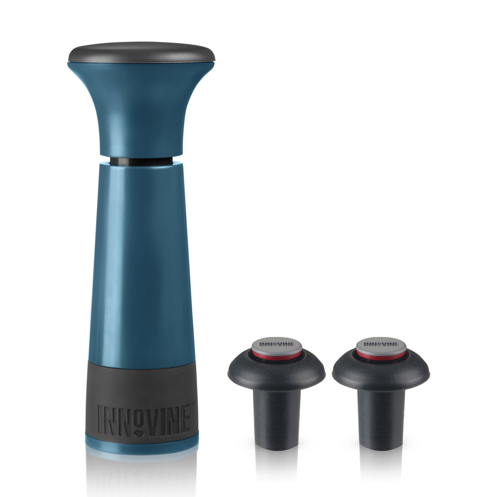 Vacuum Pump Wine Saver in Deep Teal