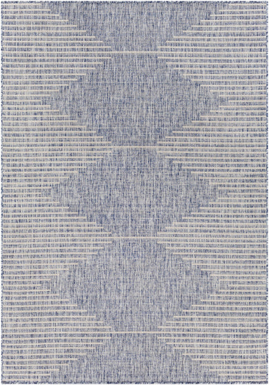 Stephan Blue Outdoor Rug – Durable Weather-Resistant Patio Carpet