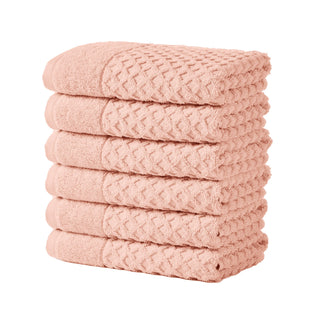 Grayson Cotton Diamond Waffle Weave Bath Towel Set