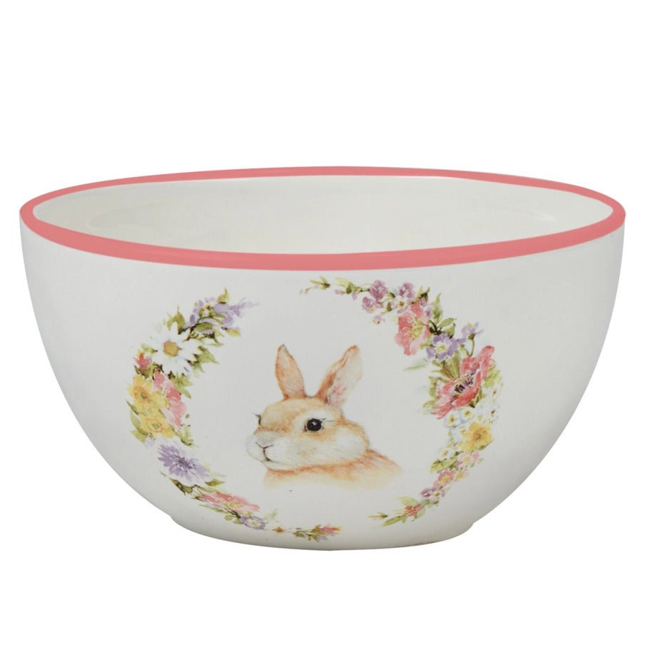 Easter Bunny Garden Ice Cream Bowl - Set of 4 Assorted Designs - Anara Lifestyle