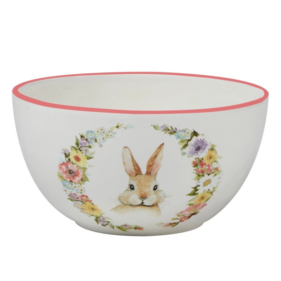 Easter Bunny Garden Ice Cream Bowl - Set of 4 Assorted Designs - Anara Lifestyle