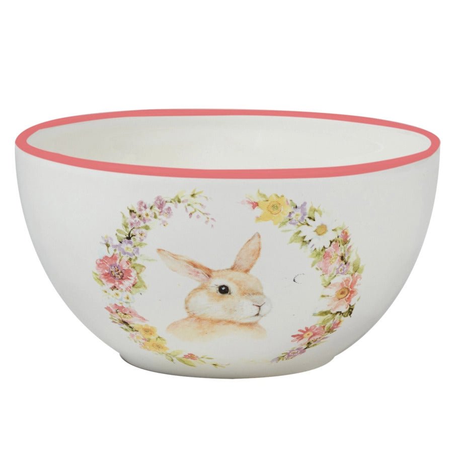 Easter Bunny Garden Ice Cream Bowl - Set of 4 Assorted Designs - Anara Lifestyle