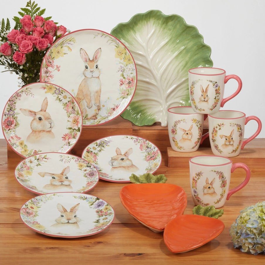 Easter Bunny Garden Mug - Set of 4 Assorted Designs - Anara Lifestyle