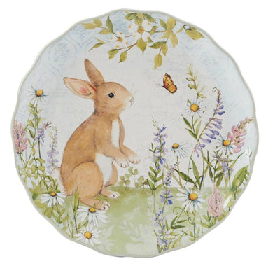 Easter Meadow Dessert Plate Set of 4 Assorted Designs - Anara Lifestyle
