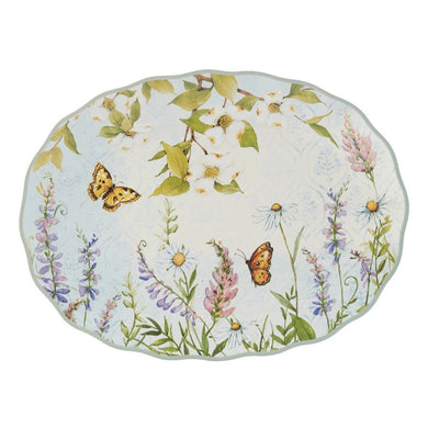 Easter Meadow Oval Platter Set of 2 - Anara Lifestyle