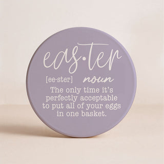 Easter & Spring Ceramic Coasters – Matte Finish Seasonal Collection (4
