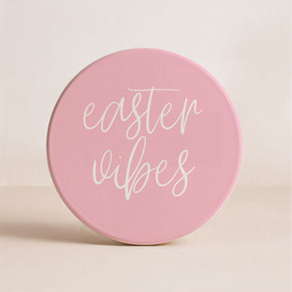 Easter & Spring Ceramic Coasters – Matte Finish Seasonal Collection (4