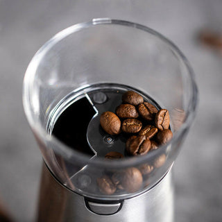 USB Rechargeable Burr Coffee Grinder – Portable Electric Coffee & Spice Grinder