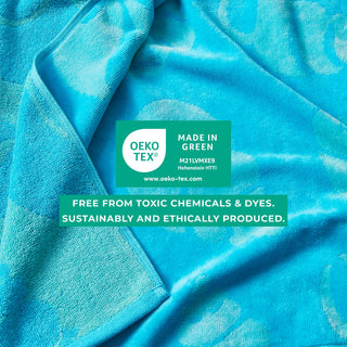 Elegant Cotton Velour Beach Towel Set – Maui Collection (2-Pack)