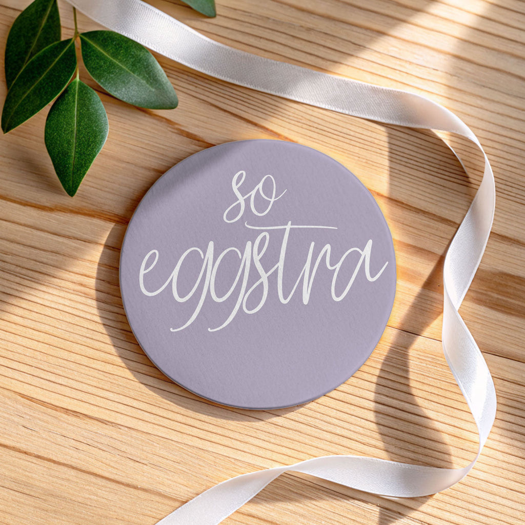 Easter & Spring Ceramic Coasters – Matte Finish Seasonal Collection (4