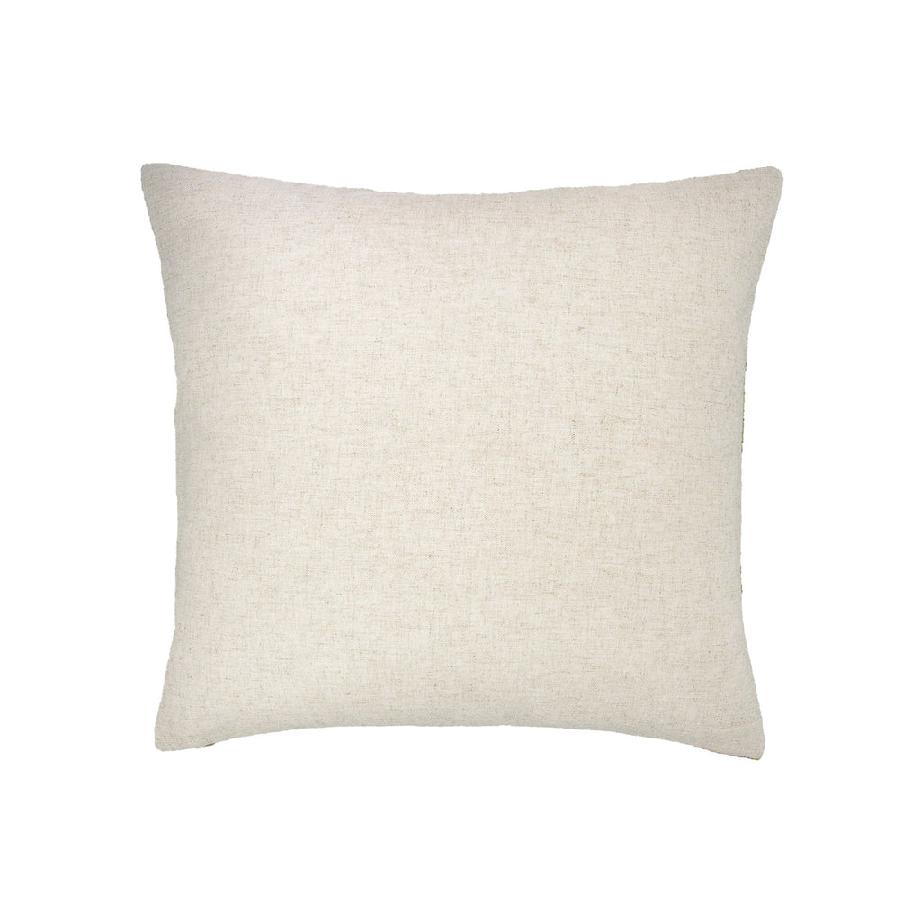 Eye of Ra Silk Velvet Ikat Throw Pillow Cover 24 X 24