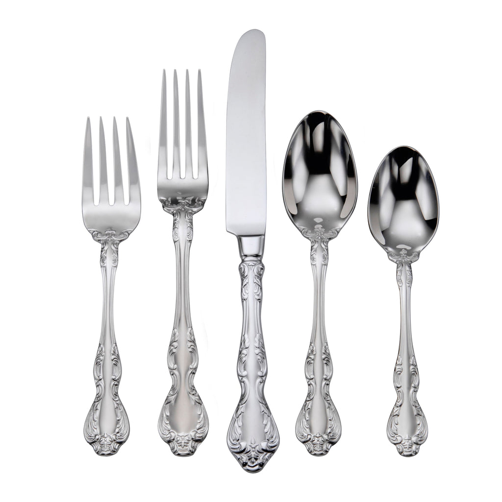 Oneida Mandolina 65-Piece Flatware Set, 18/10 stainless steel