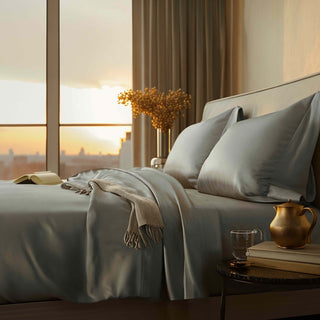 Luxe 400 Thread Count Cotton Sateen Pillowcase Set