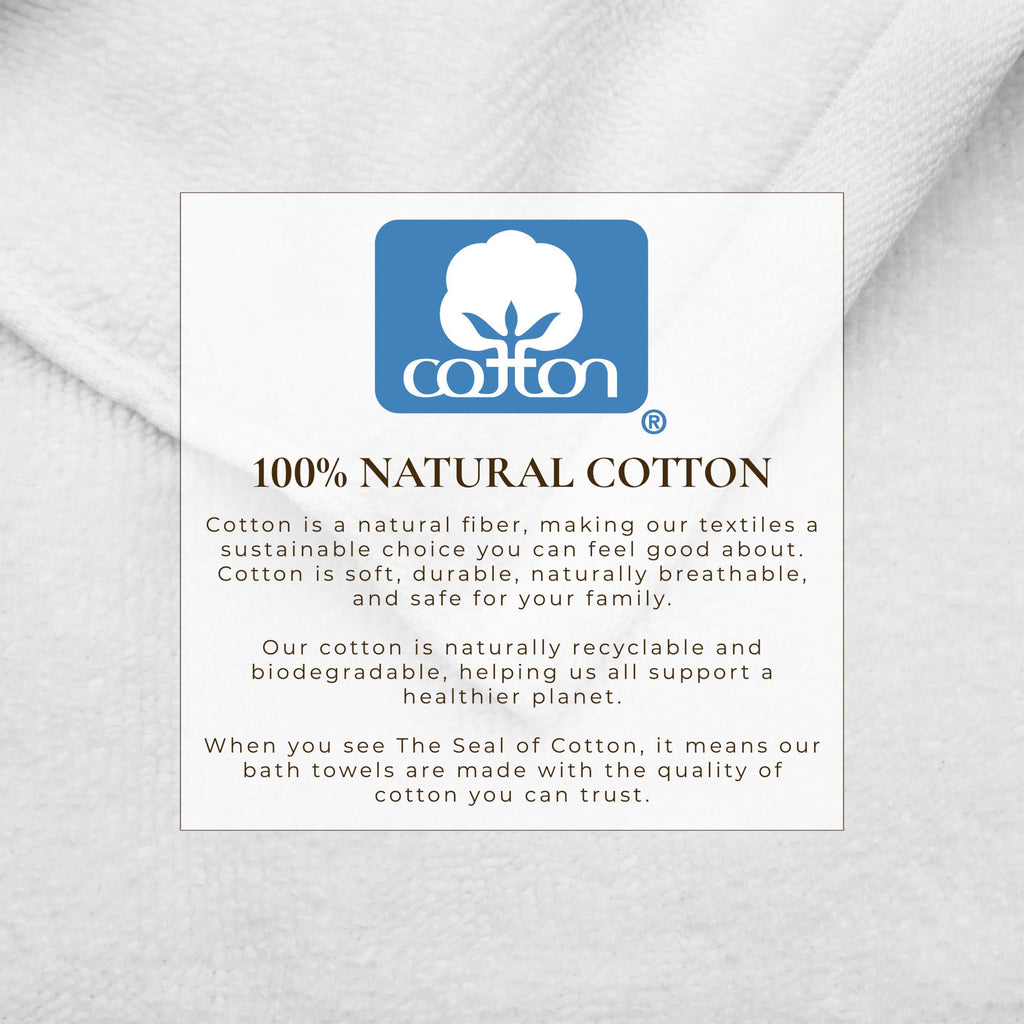 Elegant Cotton Border-Stitched Towel Set – Valery Collection (6-Piece)